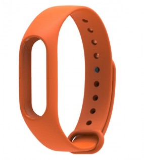  Ремінець для браслета Xiaomi Mi Band 2 Orange + display protector